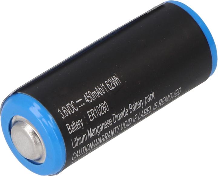 Immagine prodotto AccuCell ER10280 LiSOCl2 Batterie 3,7 Volt 1,68Wh 450mAh, Abmessungen ca. 28 x 10mm (1 pz., 450 mAh)