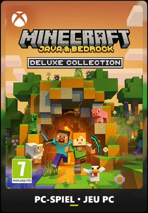 Actual product image Microsoft Windows Minecraft Java & Bedrock Deluxe Download Code (Windows)