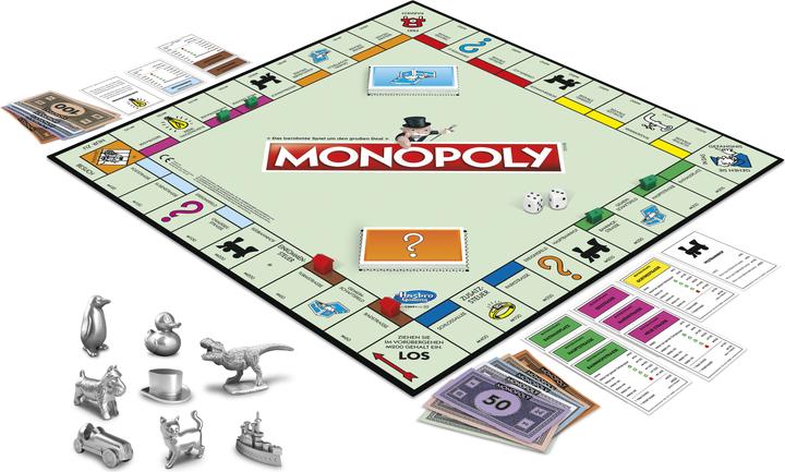 Actual product image Hasbro Gaming Monopoly Classic (German)