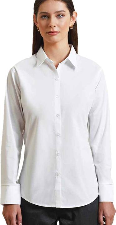 Actual product image Premier Poplin blouse Work shirt long-sleeved (34)