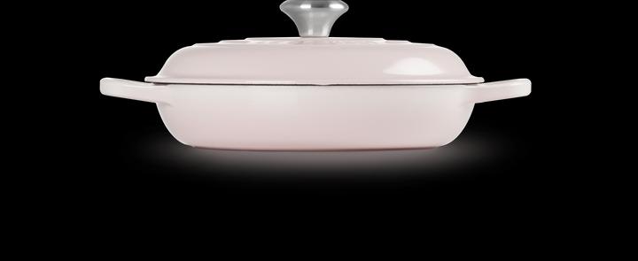 Produktbild Le Creuset Gourmet-Profitopf Signature Ø 26cm, rund (26 cm, Bräter + Schmortopf, Gusseisen, Emaille)