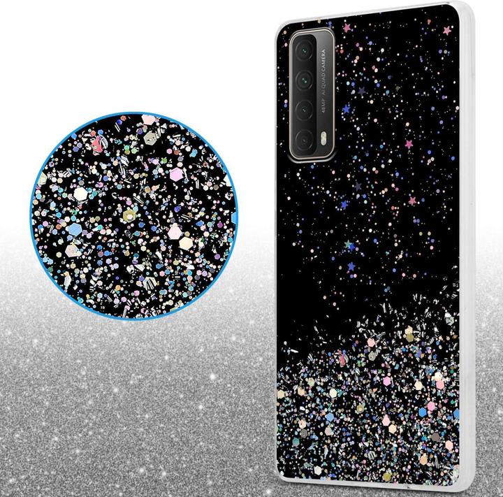 Produktbild Cadorabo TPU Hülle für Huawei P SMART 2021 mit Glitzer (Huawei P Smart (2021))