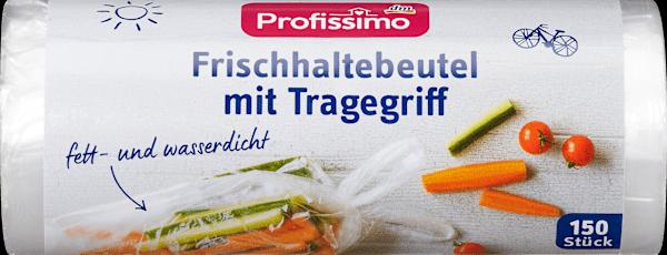 Produktbild dm Profissimo Frischhaltebeutel mit Tragegriff (150 x)