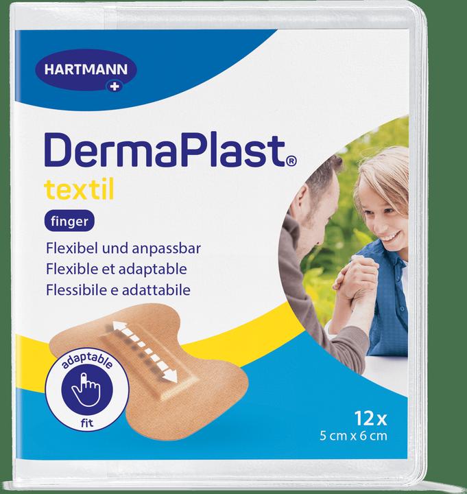 Actual product image DermaPlast Textile plaster (12 x)