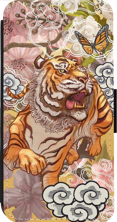 Immagine prodotto PhoneLook Coque Portafoglio noir Primavera 23 tigre giapponese (Apple iPhone 13 Pro Max)