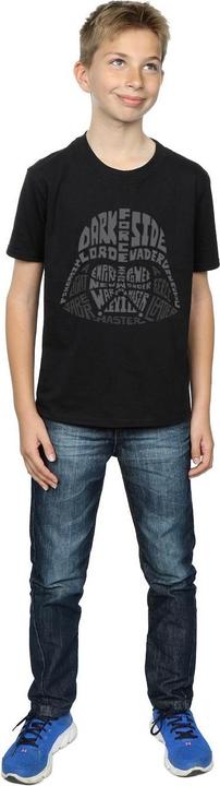 Produktbild Star Wars Darth Vader Text Head TShirt Jungen (116)