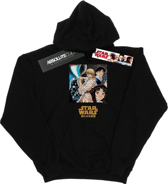 Produktbild Star Wars Anime Poster Kapuzenpullover (XXL)