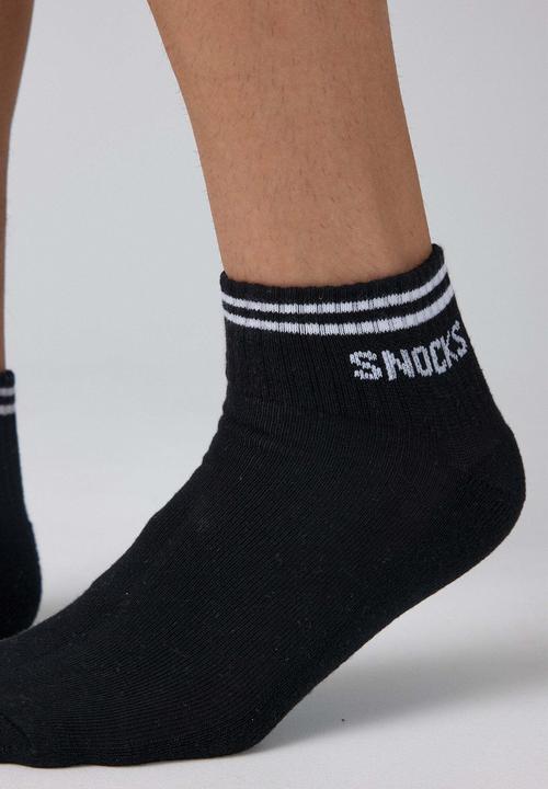 Image du produit Snocks Chaussettes de baskets rétro (paquet de 4, 47 - 50)