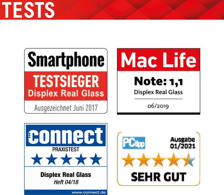 Image du produit Displex Real Glass, 2D Panzerglas + Handyhülle (1 pièce(s), Apple iPhone 13 Pro Max)
