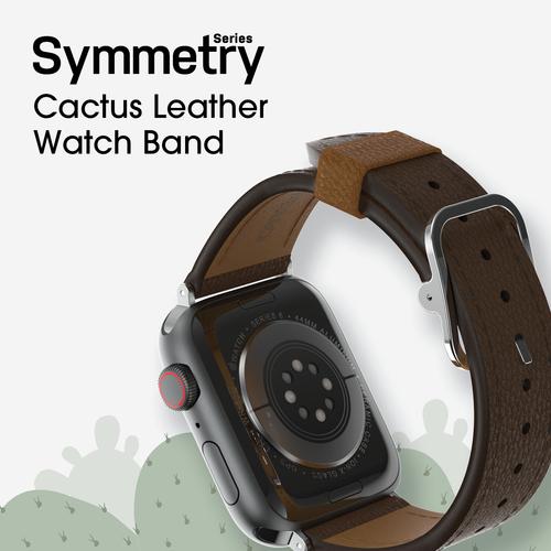 Image du produit OtterBox Symmetry Cactus Leather Watch Band pour Apple Watch 9/8/7 45mm (45 mm, 44 mm, 42 mm, Cuir végétalien)