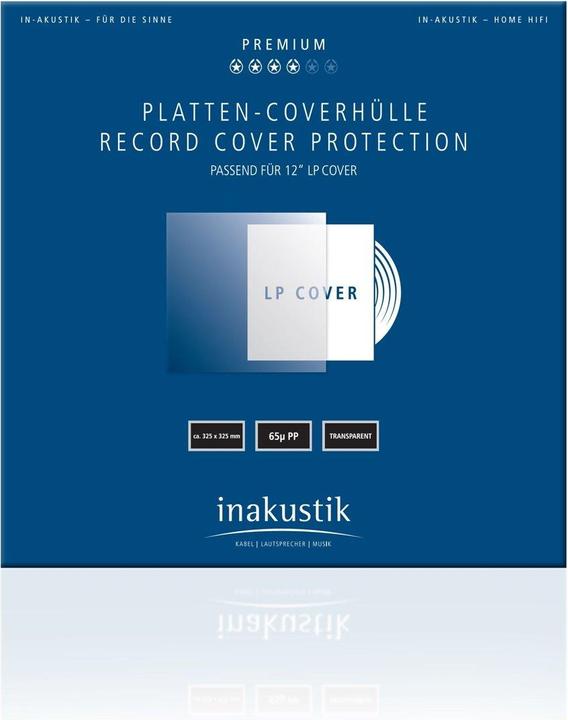 Actual product image Inakustik Record cover sleeves (Turntable cover)
