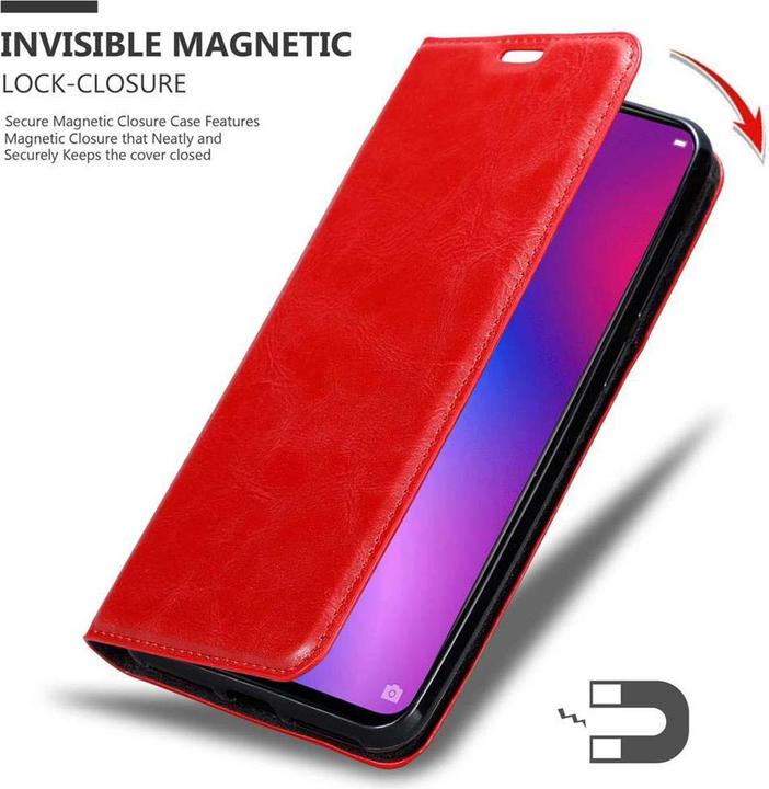Productafbeelding Cadorabo Boek Onzichtbare Magneethoes (Oppo R17)