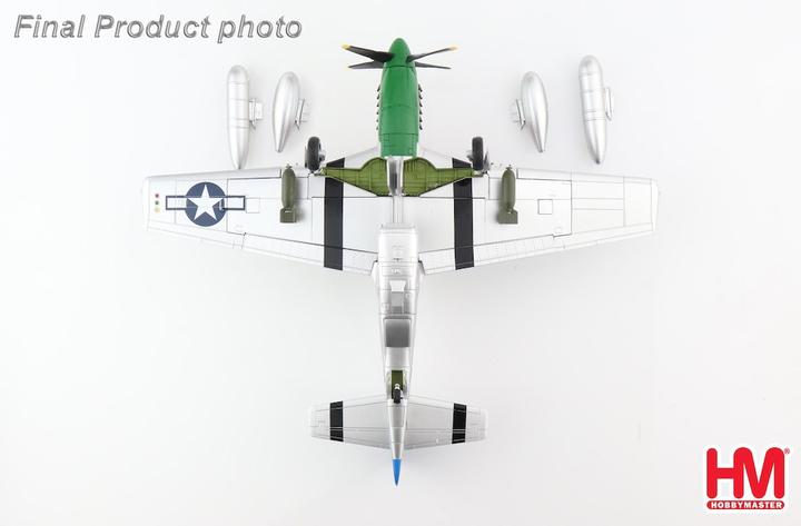 Actual product image Hobby Master Mustang P-51D 1:48 metal model "Daddy's Girl" flown by Major Ray Wetmore, 370th FS, 359th FG, East