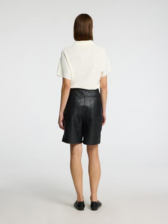 Immagine prodotto Selected Femme Pantaloncini in pelle a vita alta (34)