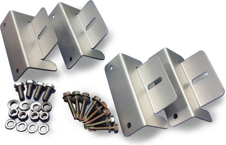 Actual product image Autosolar Mounting Z-bracket 4 pieces with screws (Solar system mounting material)