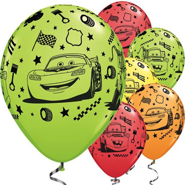 Produktbild Qualatex Luftballons Disney Cars Geburtstag