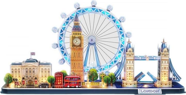 Actual product image NoName 3d Puzzle City Line London LED (107 pieces)