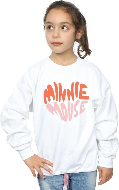 Produktbild Disney Minnie Mouse Heart Shaped Sweatshirt Mädchen (140, 146)