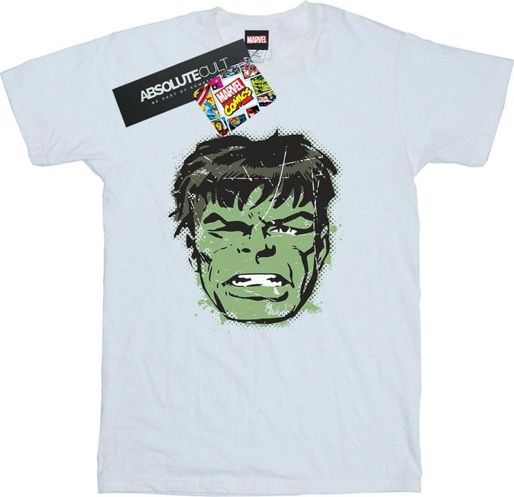 Produktbild Incredible Hulk Distressed Face TShirt (S)