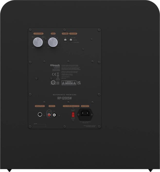 Produktbild Klipsch RP 1200 SW *schwarz* (1 Stk., 800 W)