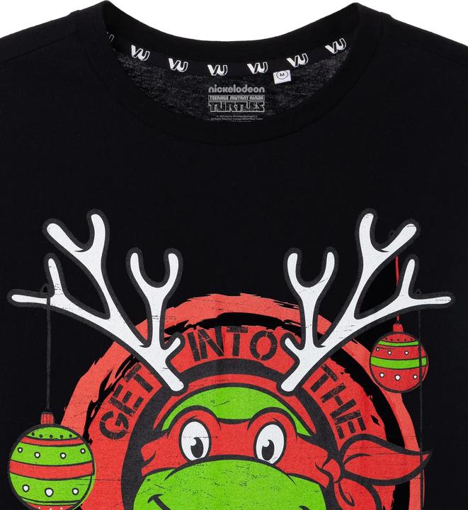 Immagine prodotto Teenage Mutant NT Get Into The Ninja Spirit Maglietta Maniche Corte Uomo (S)