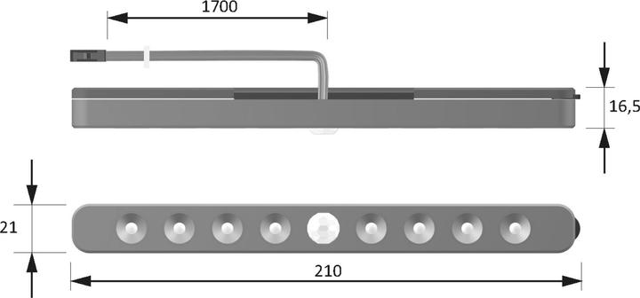 Productafbeelding Halemeier LED opbouwarmaturen LuckyLine 12 V