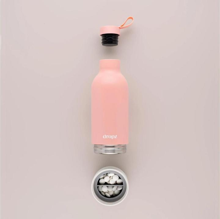 Immagine prodotto Dropz Bottiglia per bere 500 ml, Rosa (0.50 l)