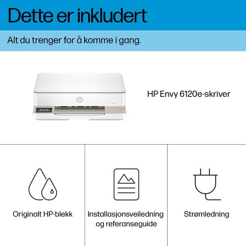 Produktbild HP Hewlett-Packard Envy 6132e All-in-One Color Inkjet, Envy 6132e (Farbe)