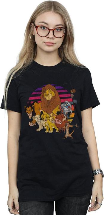 Actual product image Disney Womens/Ladies The Lion King Pride Family Cotton Boyfriend T-Shirt (M)