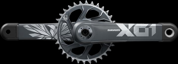 Actual product image Sram Crank X01 Eagle Boost DUB 170mm 32Z (170 mm)