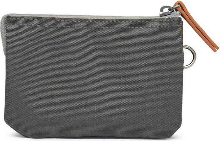Actual product image Roka London Carnaby Wallet Sustainable Canvas Carbon