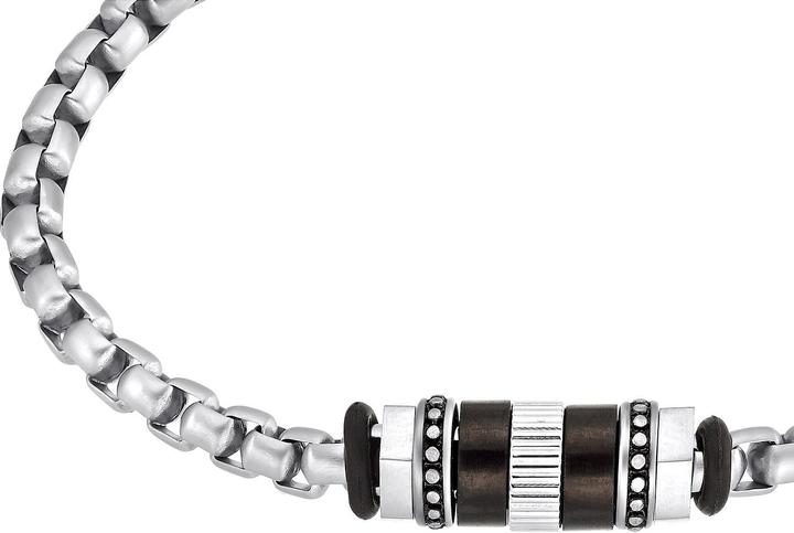 Produktbild S.Oliver Armschmuck für Herren, Edelstahl (20 cm, Edelstahl)