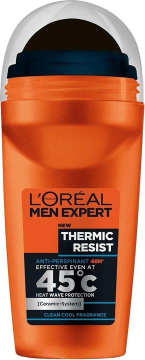 Actual product image L'Oréal Paris L'Oreal - Men Expert Thermic Resist Anti-Perspirant Deodorant Roll-On 50Ml (Roll-on, 50 ml)