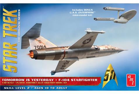 Produktbild AMT Model Kits Star Trek F104 Starfighter