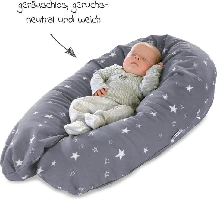 Produktbild Theraline Stillkissen "Das Original" mit Polyester Hohlfaser Füllung inkl. Bezug 190 cm (190 cm)