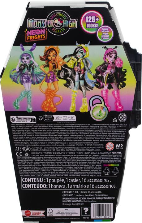 Actual product image Monster High Skulltimates Secrets - Series 3 Ghoulia