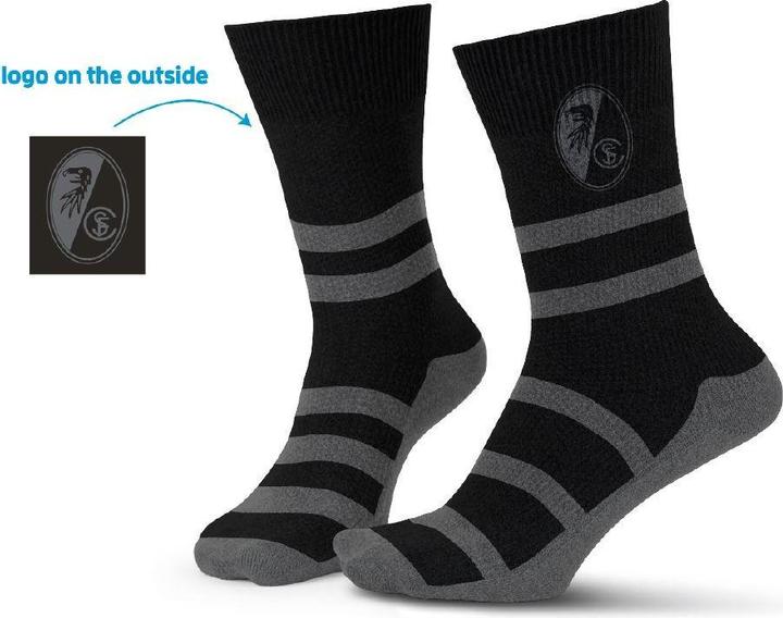 Trade Con SC Freiburg Business-Socken 2er-Pack 39-42 (39 - 42)