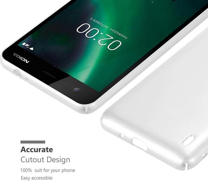 Produktbild Cadorabo Hard Cover Matt Metall Cover (Nokia 2)