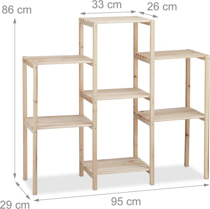 Image du produit Relaxdays Étagère escalier à plantes