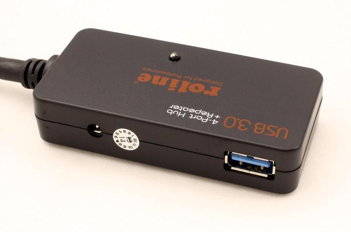 Produktbild Roline USB 3.0 4-Port Hub mit Repeater (USB-A, 4 Ports)