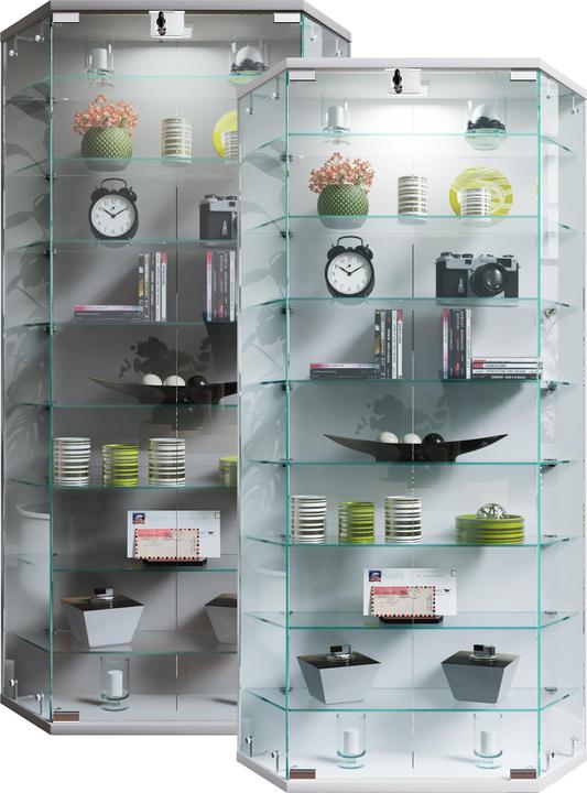Actual product image VCM Wandvitrine Glasvitrine Benila XL (83 x 17 x 114 cm)