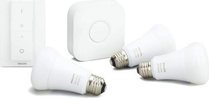 Actual product image Philips Hue White Ambiance BT (E27, 8.50 W, 806 lm, 3 x, F)