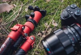 Actual product image Fotopro X Aircross 1 Mini Carbon Tripod grey (Plastic)