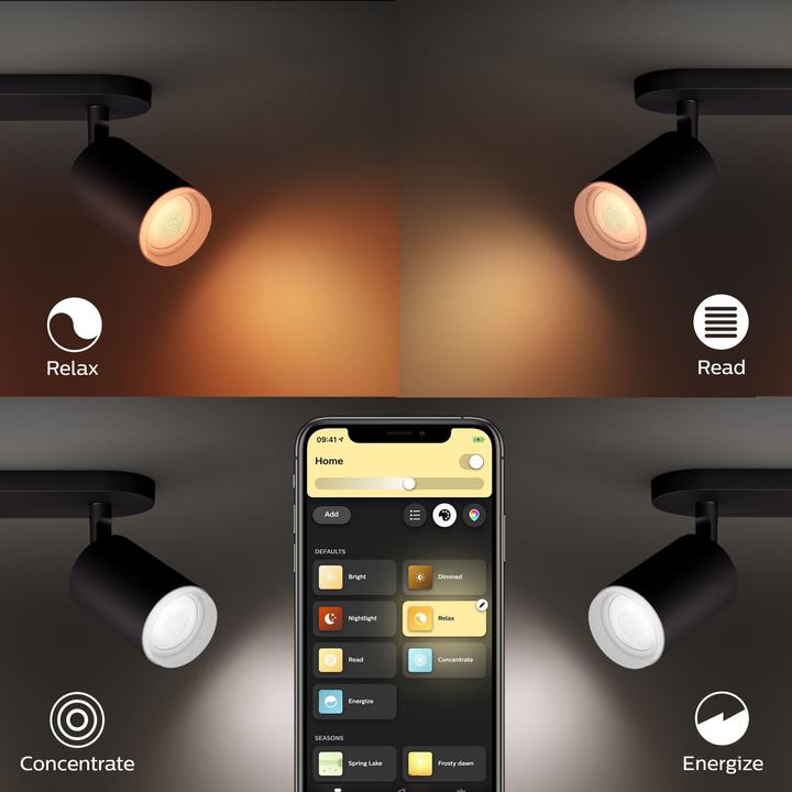 Immagine prodotto Philips Hue Tinta Fugato Base BT (1400 lm, GU10)