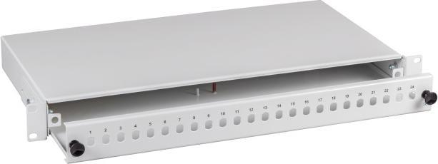 Immagine prodotto EFB Elektronik Scatola di giunzione 24SC(D) a estrazione frontale, RAL7035, 1U