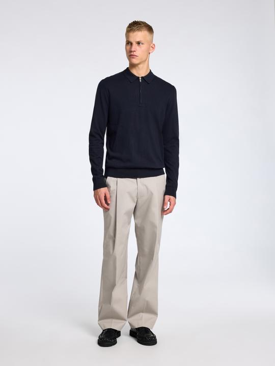Produktbild Selected Homme Strick Langarm-Poloshirt (XL)