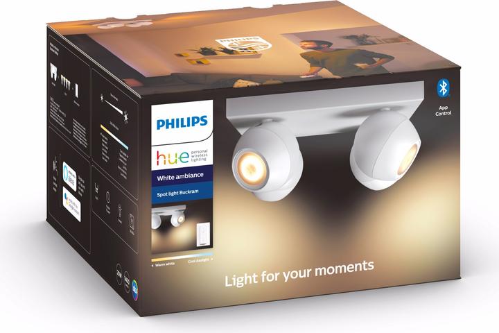 Produktbild Philips Hue Buckram Basic BT (1400 lm, GU10)