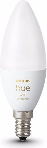Actual product image Philips Hue White Ambiance BT (E14, 5.20 W, 470 lm, 2 x, G)