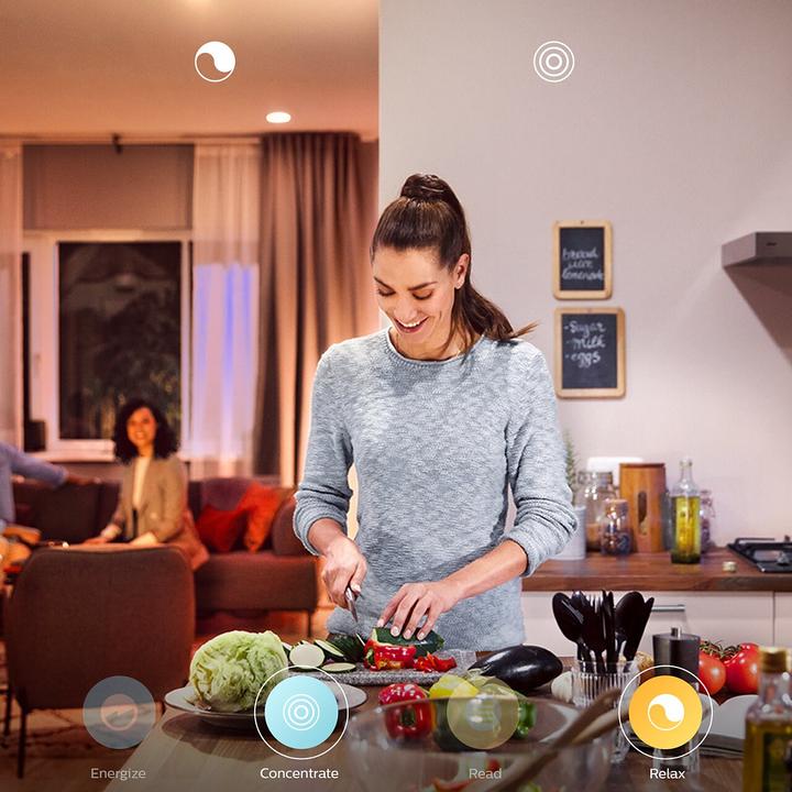 Actual product image Philips Hue White Ambiance BT (E14, 5.20 W, 470 lm, 2 x, G)
