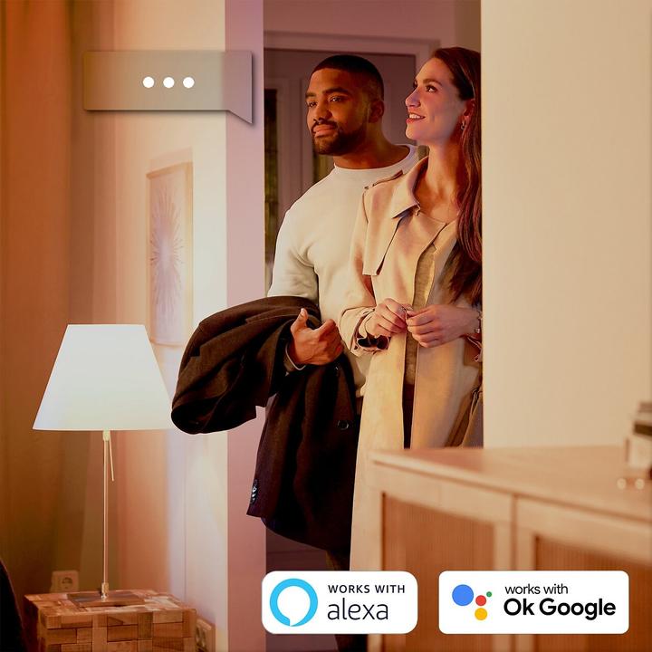 Produktbild Philips Hue White Luster BT (E14, 5.70 W, 470 lm, 1 x, G)